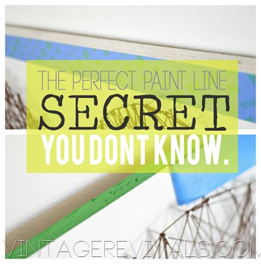 string art love and my secret for perfectly edged art vintage