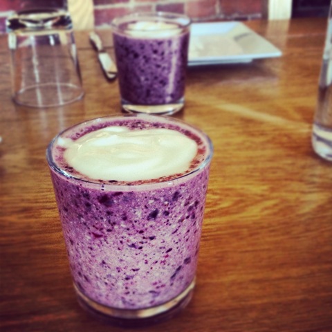 #134 - energising berry smoothie at Green Farm Fitness