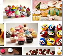 [artistic cupcakes]