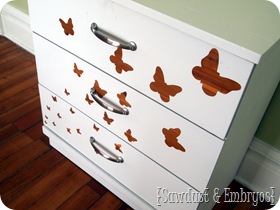Butterfly Dresser {Sawdust and Embryos}