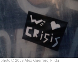 'We <3 Crisis' photo (c) 2009, Alex Guerrero - license: http://creativecommons.org/licenses/by/2.0/