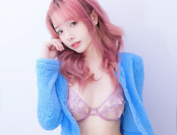 Coser@雯妹不讲道理 No.027 蓝粉色