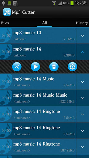 MP3カッター＆Ringtoneメーカー