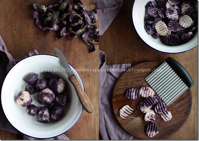 fioletowe ziemniaki