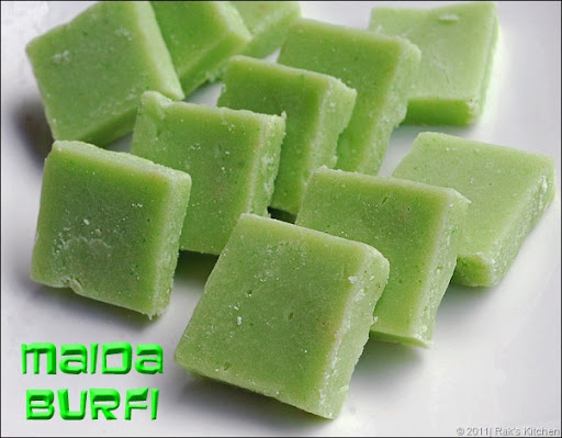 Maida burfi recipe Maida burfi recipe