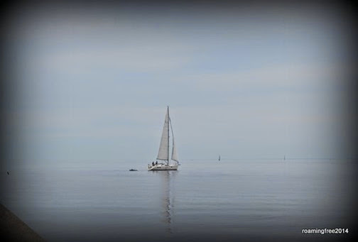 Sailboat on Lake Superior