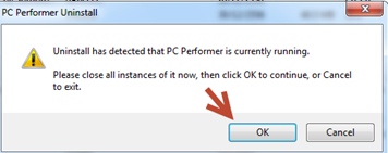 How to remove pc performer
