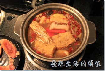 台南-逐鹿焊火燒肉。火鍋