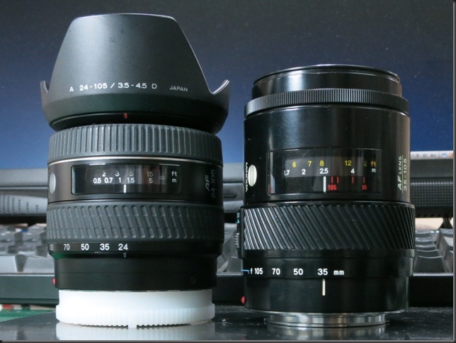 Objectif zoom Minolta AF 24-105 F3,5-4,5 Sony Alpha monture A