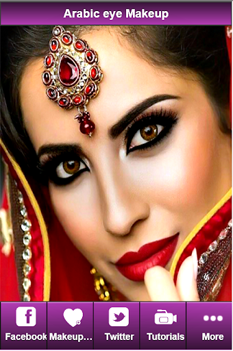 Arabic eye Makeup