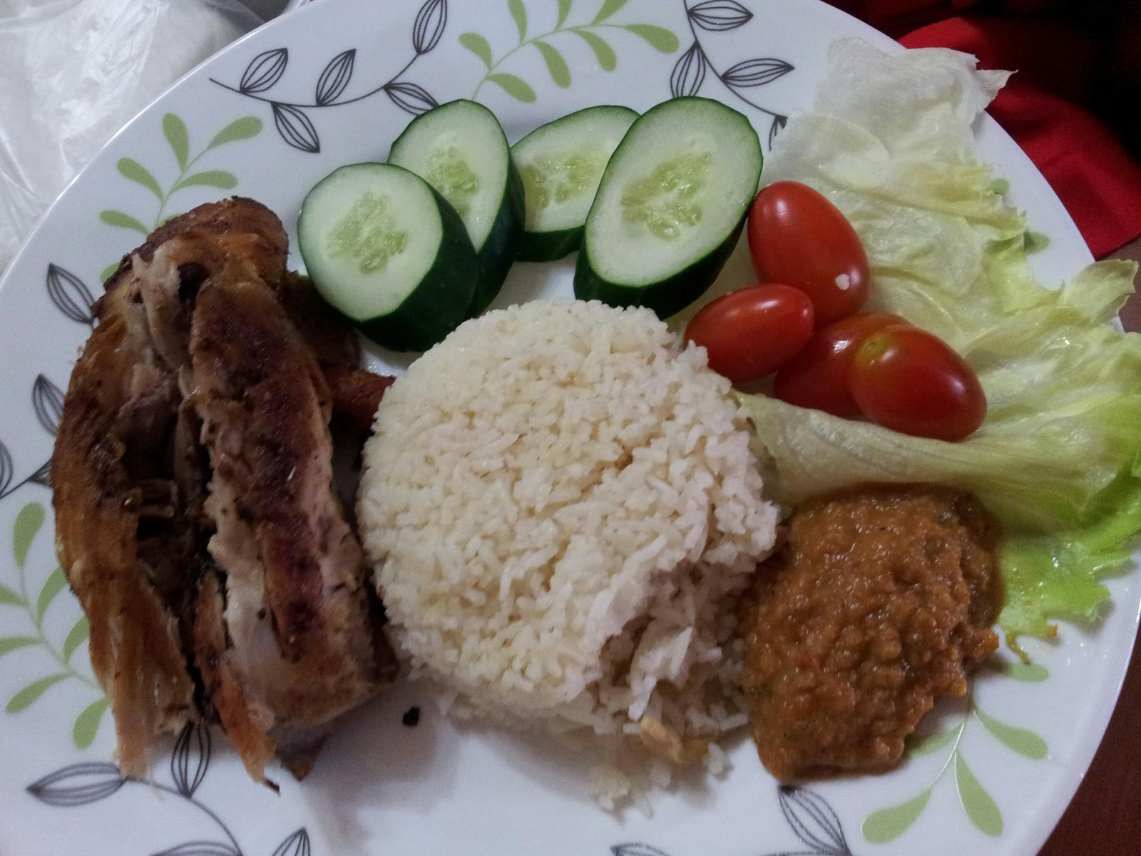 ZULFAZA LOVES COOKING: Resepi nasi ayam penyet dan sambal 
