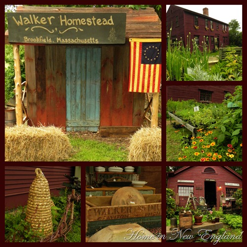 walker homestead collage