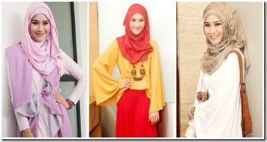 Gaya Hijab Jilbab Zaskia  Adya  Mecca  Trend Gaya Busana