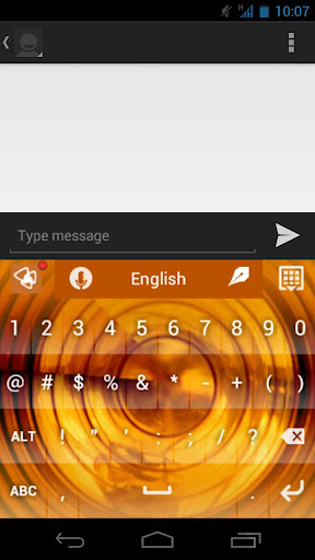 Gold Go Keyboard Theme