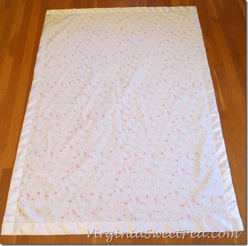 Make A Baby Blanket Step 14