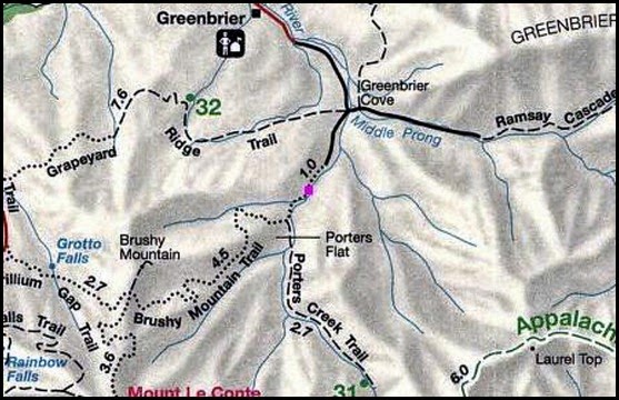 00 - Porter Creek Trail Map