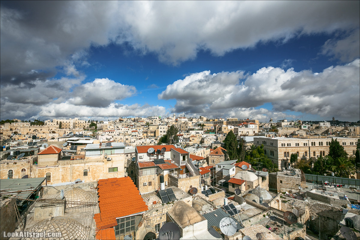 LookAtIsrael.com - Прогулка по крышам Иерусалима | Jerusalem roofs | על גגות ירושלים