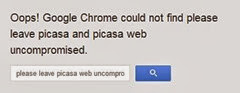 google weird link fail!