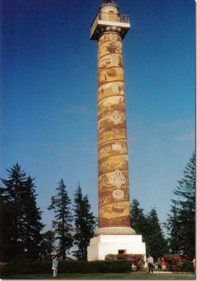 Astoria Column in Astoria, Oregon in 1998