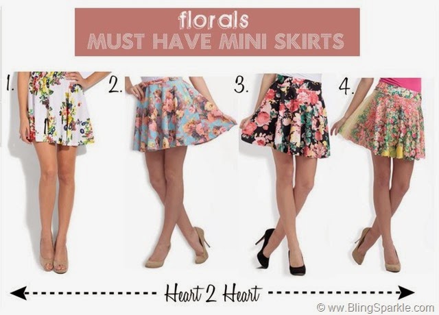Spotlight On The Skirt: Must Have Mini & Midi Skirts of 2014! | Bling Sparkle