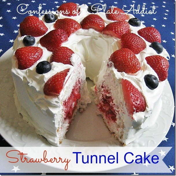 CONFESSIONS OF A PLATE ADDICT Strawberry Tunnel Cake