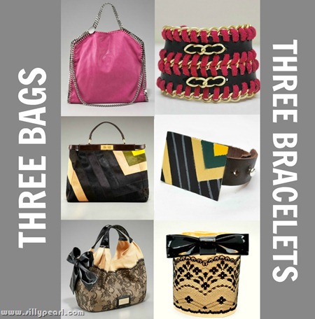 Three Bracelets Inspired By Three Designer Handbags
