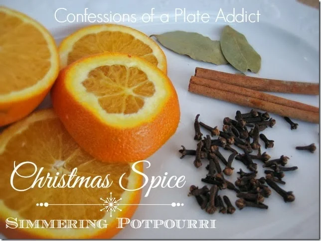 CONFESSIONS OF A PLATE ADDICT Christmas Spice Simmering Potpourri