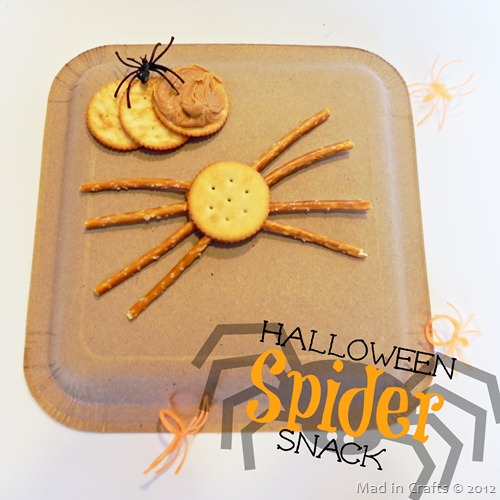 Easy Halloween Spider Snack