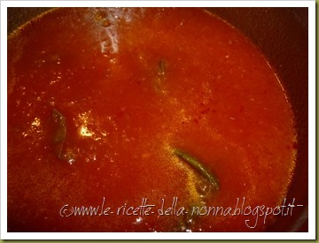 Spaghetti al sugo di pomodoro e basilico (2)