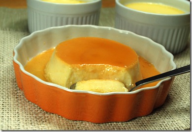Caramel Flan with Condensed Milk