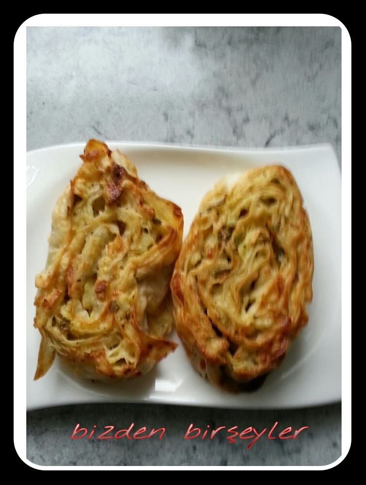 bizden birşeyler Yufka Rulo Böreği
