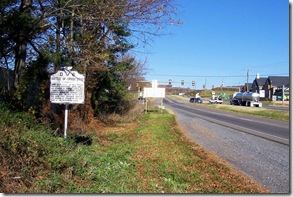 Battle of Cross Keys marker D-6 on U.S. Route 33 east of Harrisonburg, VA