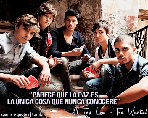 frases de the wanted