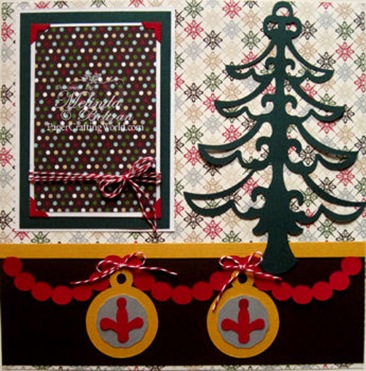 cricut tree border ornament svg 350