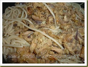 Spaghetti di farro con tonno e cipolla (4)