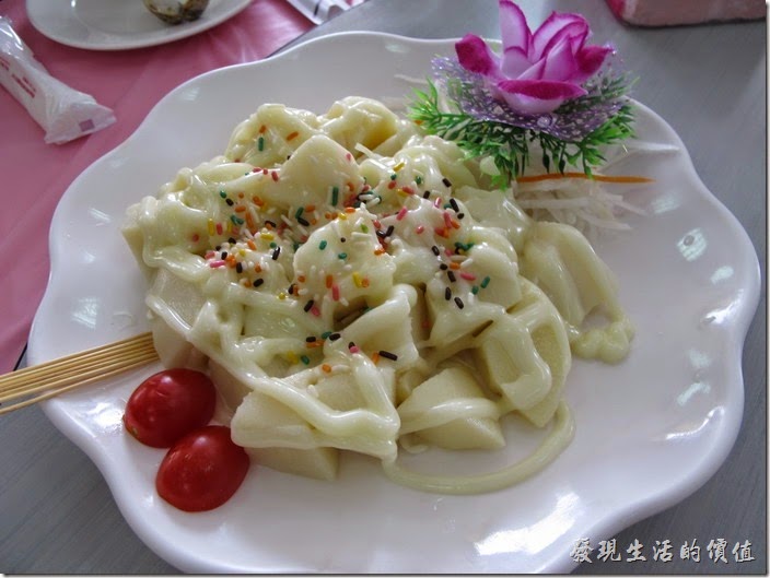 台南-和樂食堂。綠竹涼筍（夏季限定）。這竹筍香甜不苦，蠻道地的。