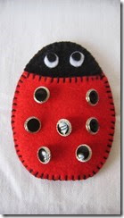 Ladybird Scissors Case