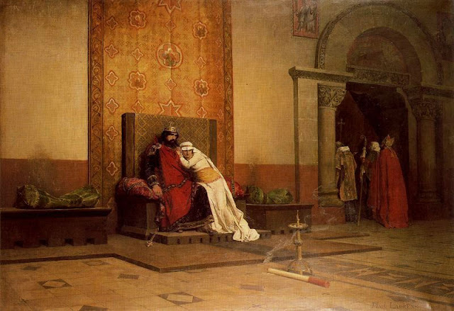 Jean-Paul Laurens - La Excomunión de Roberto el Piadoso.jpg
