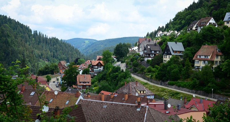 Triberg in the Black Forest  THE JOHNSON FAMILY