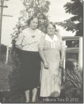 Clara Albers, Martha Albers, daughter and mother