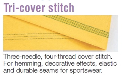 tri-cover stitch