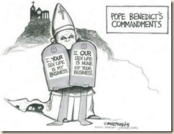 doublstandard pope