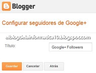 Agregar panel de seguidores de #GooglePlus