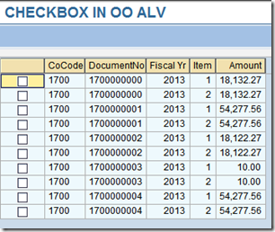 CHECKBOX IN Object Oriented ALV ( OO ALV ) IN SAP ABAP 