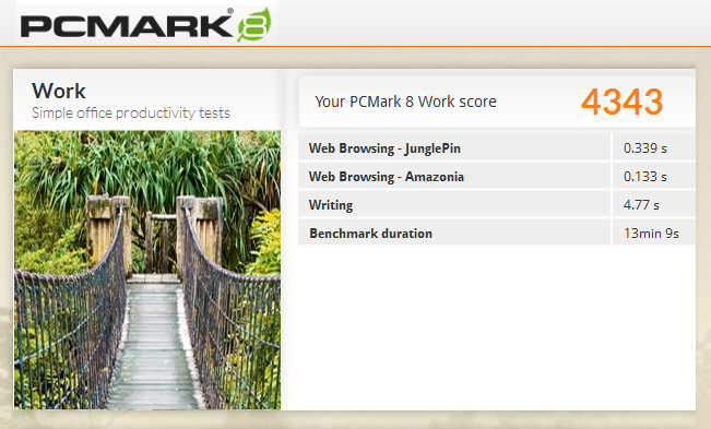 PCMARK 8 WORK