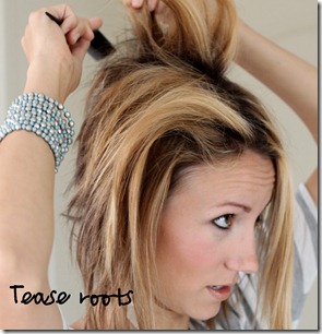tease hair