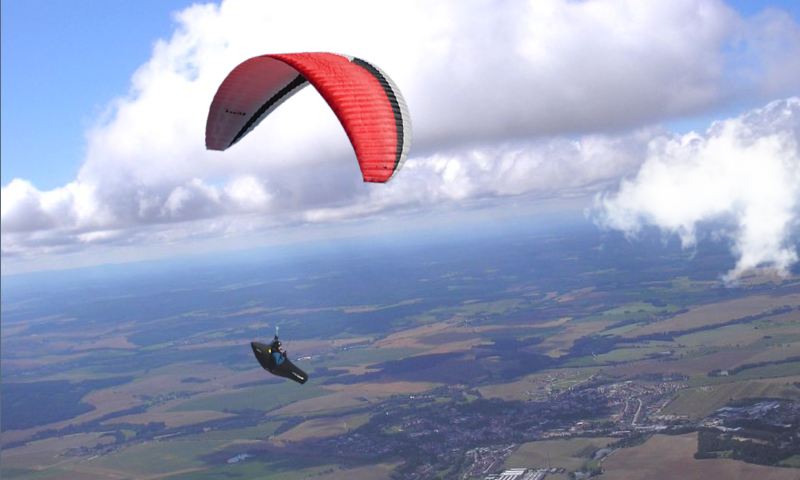 Paragliding živá tapeta - screenshot