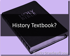 Bible or History Textbook