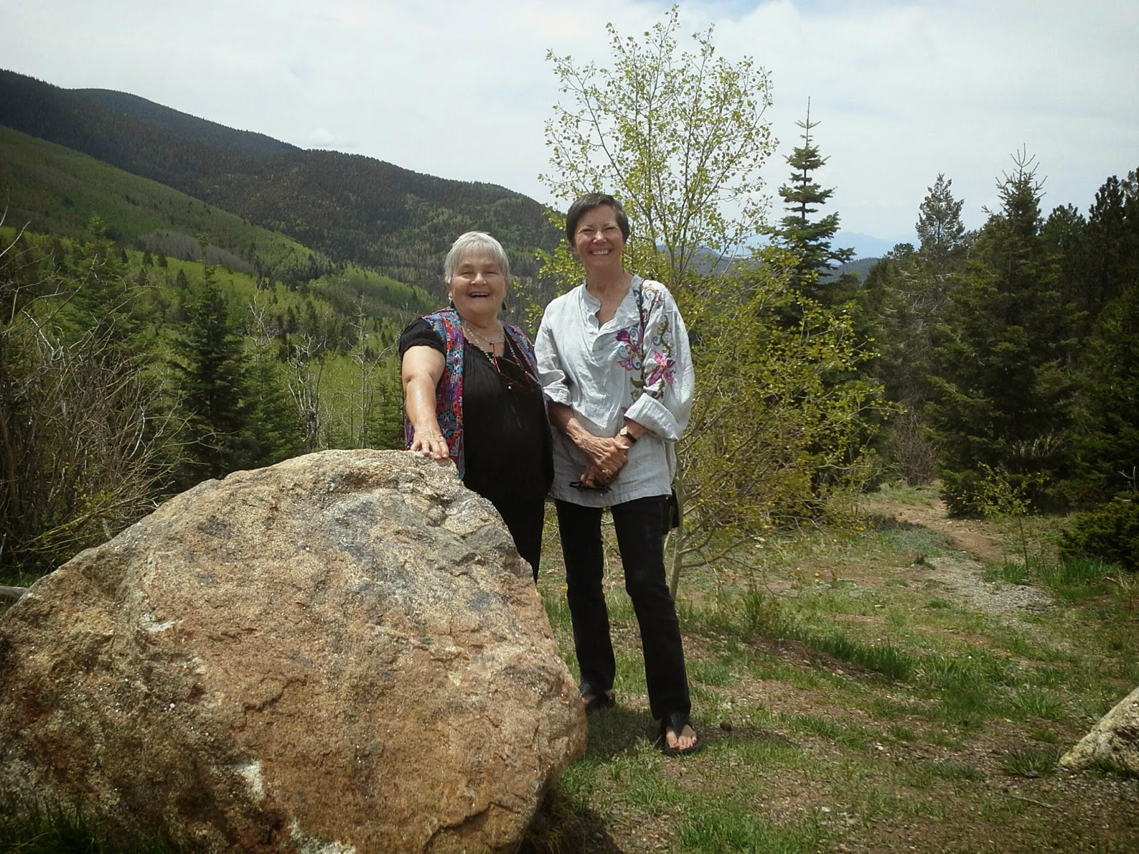 Heidi goes West Santa Fe