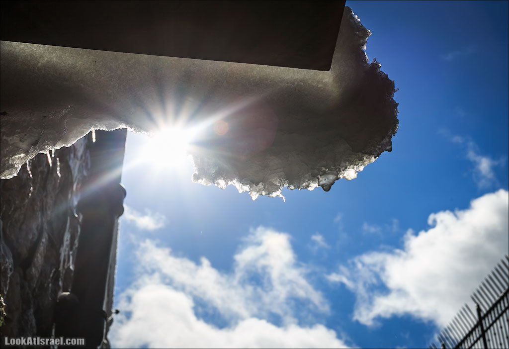 Снег в Иерусалиме. LookAtIsrael.com - Фото путешествия по Израилю